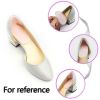8 Pack Heel Cushion Inserts Heel Shoe Cushion Pads Filler for Loose Shoes - Black