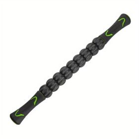 1pc Muscle Fascia Stick Release Muscle Roller Stick, Suitable For Athletes - Reducing Soreness (Color: black)